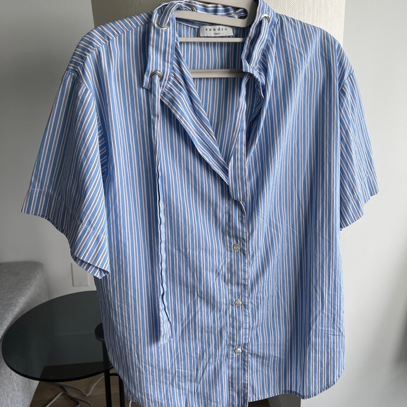 Sandro Cotton Shirt - Picture 3 of 6